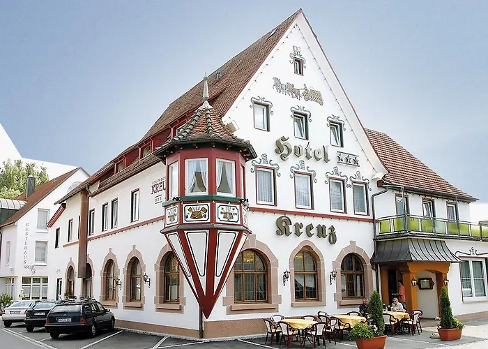 Hotel Kreuz Gaestehaus Und Lauchertbar Mit Terrasse Gammertingen photo