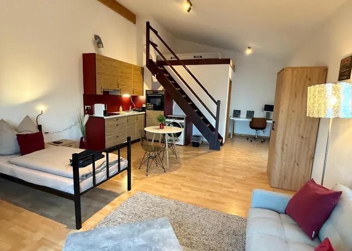 Penthousewohnung Leingarten Mit Atemberaubendem Ausblick 사진