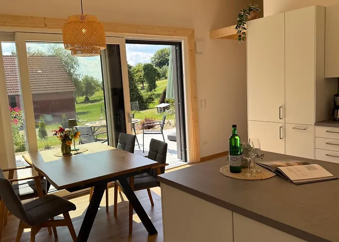 Helles Ferienhaus Mit 2 Terrassen Uttenweiler zdjęcie