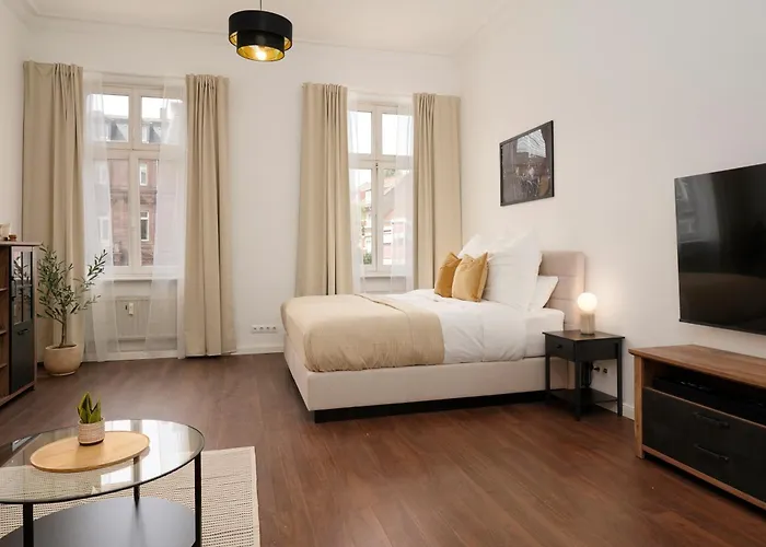 Apartmán Wohnkultur - Altbau Charme Fuer 8 Personen Mannheim fotorgafie