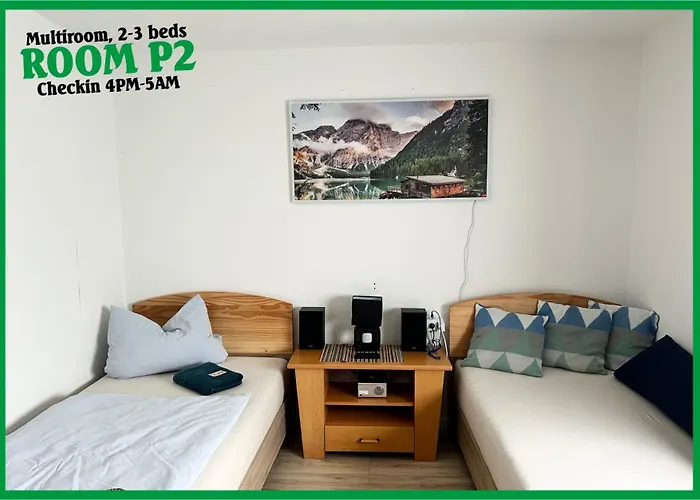 Deine Pension, Multi Room P2, 2-3 Beds, 15Qm, Check-In 4Pm Till 5Am Creglingen képek
