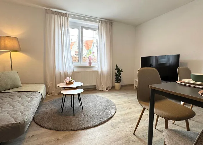 St-Apartments Charming 2, Wohnung Mit 3 Zimmern Und Balkon Geislingen an der Steige foto