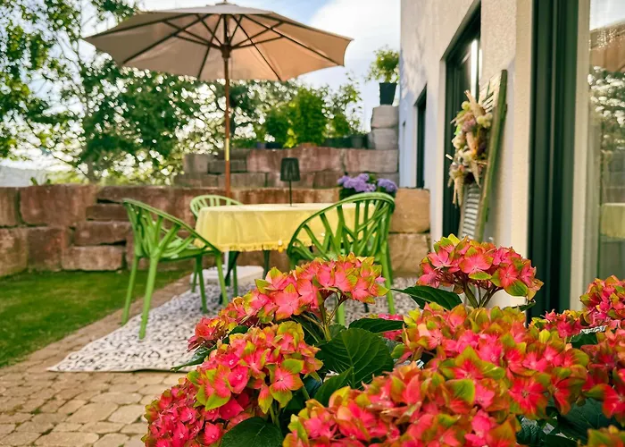 Moderne Ferienwohnung Am Waldrand Mit Terrasse Sankt Johannの写真